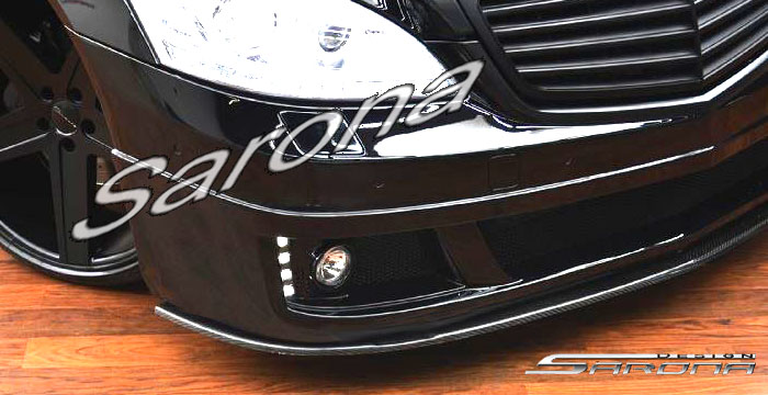 Custom Mercedes S Class  Sedan Front Bumper (2007 - 2013) - $2390.00 (Part #MB-120-FB)